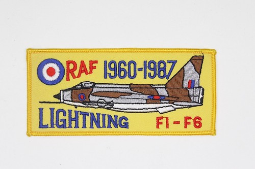 Raf lightning 1960 - f1-f6, 1960-1987