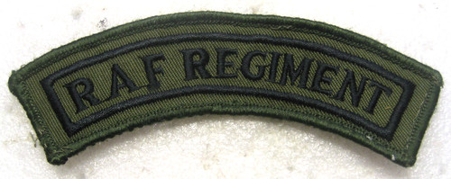British raf regiment patch - british,