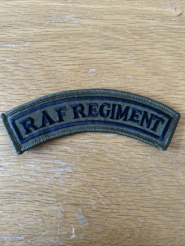 Raf regiment shoulder title - raf,